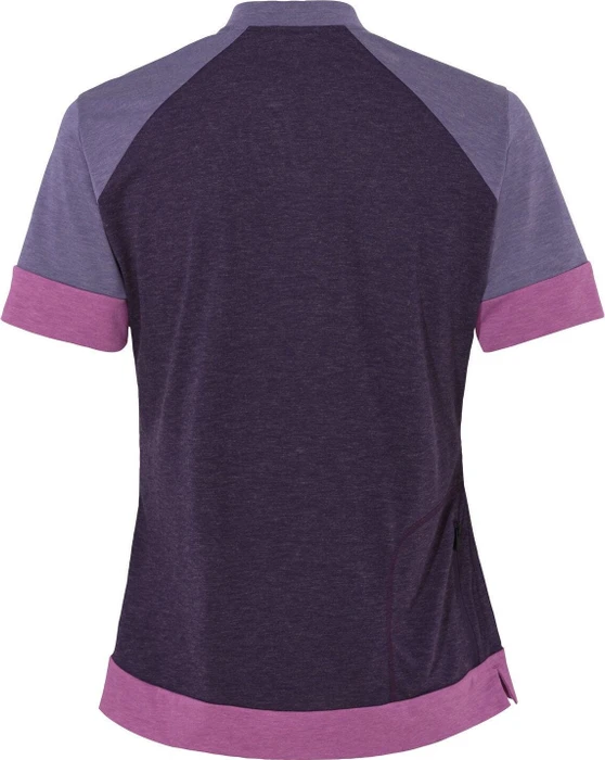 Vaude Altissimo Q-Zip Trikot kurzarm eggplant (Damen)