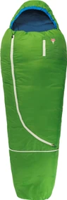 Grüezi bag Biopod Wolle World Traveller Mumienschlafsack holly green (Junior)