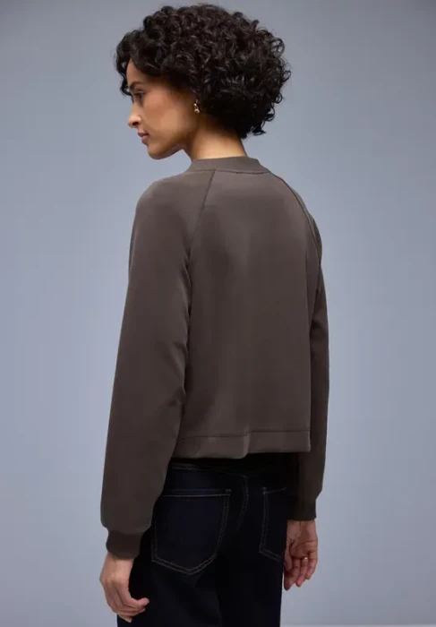 Street One Silk-Look Jacke molten earth (Damen)