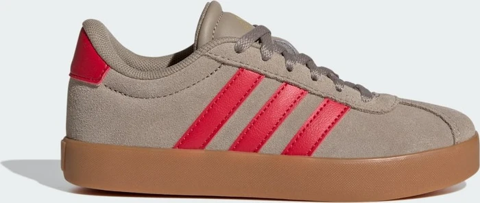 adidas VL Court 3.0 blanch cargo/pure ruby/gold metallic (Junior)