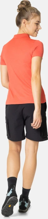 Odlo F-Dry Poloshirt kurzarm cayenne (Damen)
