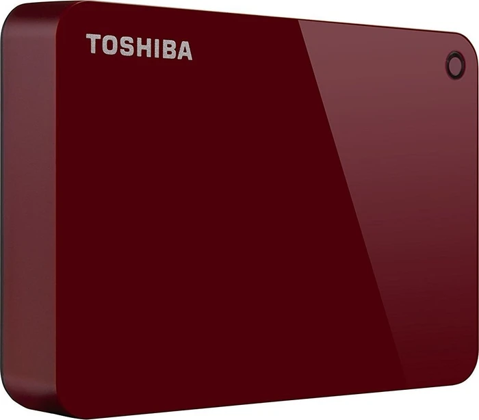 Toshiba Canvio Advance, rot, 3TB, USB 3.0 Micro-B