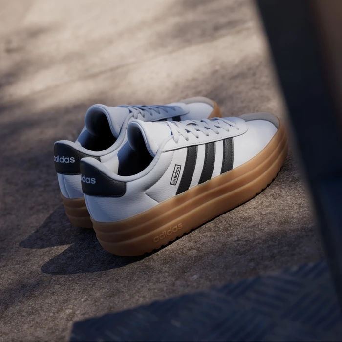 adidas VL Court Bold Lifestyle cloud white/core black/wonder beige (Junior)