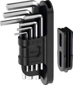 Wera Tool-Check Modular Hex-Plus 1 Innensechskant Winkelschlüsselsatz, 7-tlg.