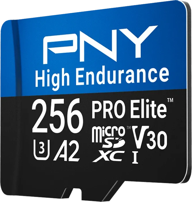 PNY Pro Elite High Endurance R100/W90 256GB Kit, UHS-I U3, A2, Class 10