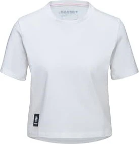 Mammut Massone Cropped Patch T-Shirt kurzarm weiß (Damen)