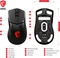 MSI Clutch GM31 Lightweight Wireless Gaming Mouse schwarz, USB Vorschaubild