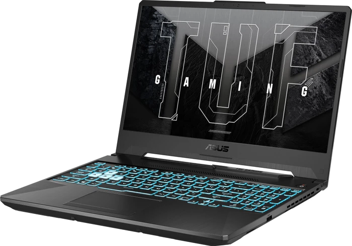 ASUS TUF Gaming F15 FX506HF-HN014, Graphite Black, Core i5-11400H, 8GB RAM, 512GB SSD, GeForce RTX 2050, DE