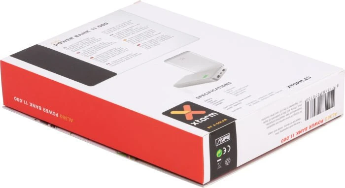 Xtorm Power Bank 11000 weiß/grau