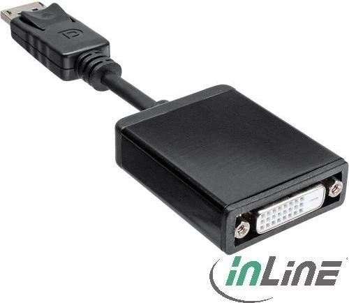 InLine DisplayPort [Buchse] auf DVI-D [Buchse] Adapterkabel
