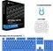 Corsair Pro Keycap Mod Kit, Kunststoff (PBT) Double-Shot, blau, 105 Tasten, ISO-DE Vorschaubild