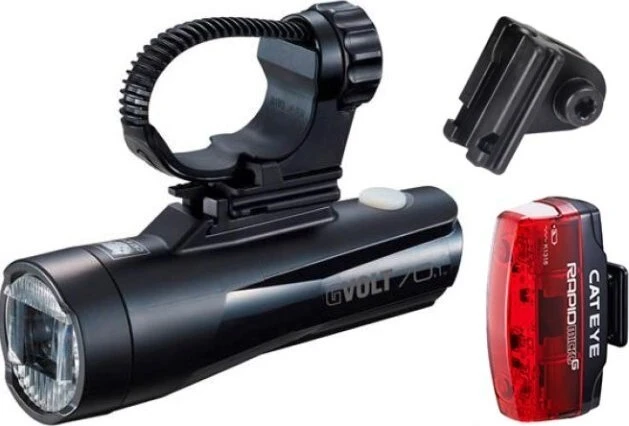 CatEye GVolt70.1 + Rapid Micro G Beleuchtungsset