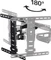 Hama TV-Wandhalterung Fullmotion 5 Sterne XL, bis 50" schwarz Vorschaubild