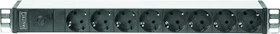 Digitus 19" Steckdosenleiste, 1HE, 8-fach, 230V, 2m