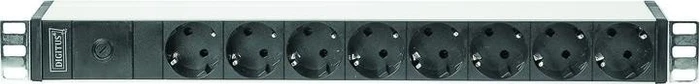 Digitus 19" Steckdosenleiste, 1HE, 8-fach, 230V, 2m