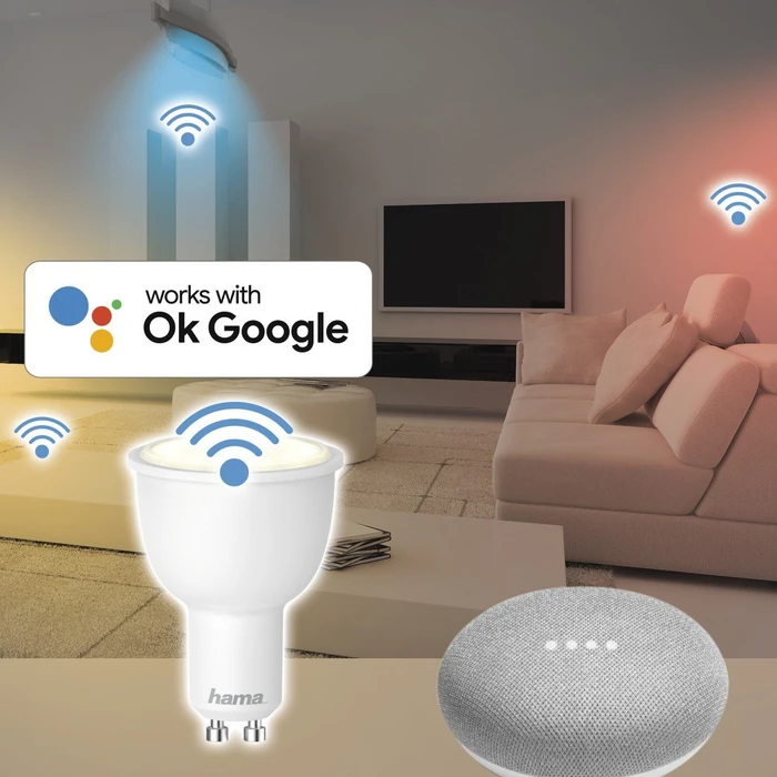 Hama WiFi LED Reflektor 4.5W GU10
