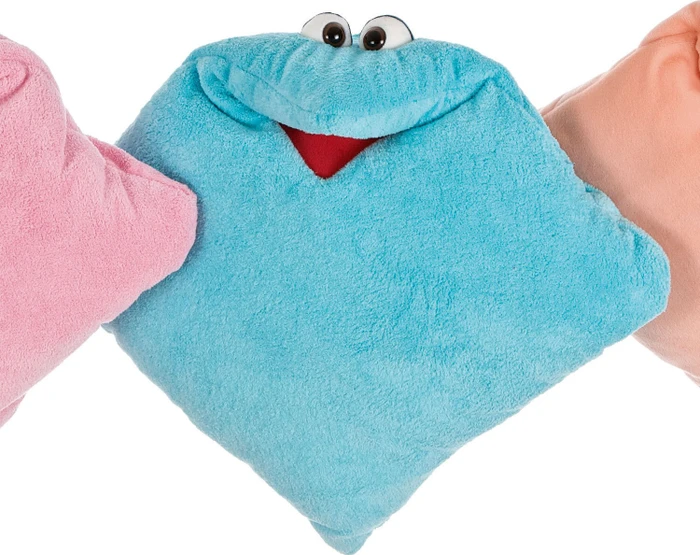 Living Puppets Wunschtraumkuschelmuschelkissen türkis