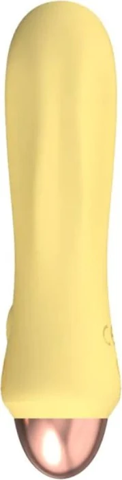 You2Toys Cuties mit Reizrillen Mini Vibrator gelb