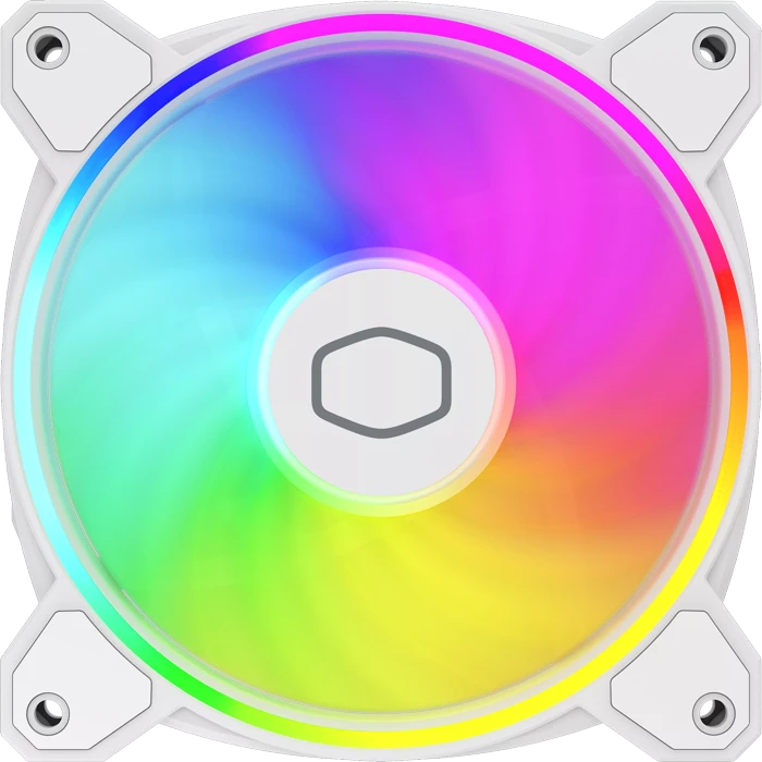 Cooler Master MasterFan MF120 Halo² White Edition, 120mm