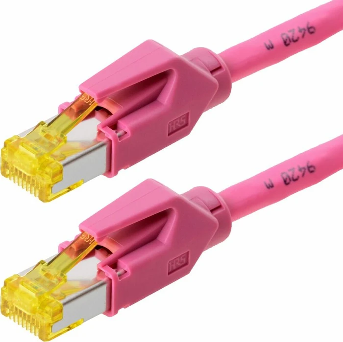 Draka UC900 SS27 TM31 Patchkabel, Cat7/Cat6a, S/FTP, RJ-45/RJ-45, 2m, rosa