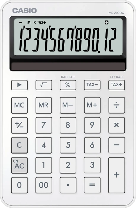 Casio MS-200DQ-WE, seidiges weiß