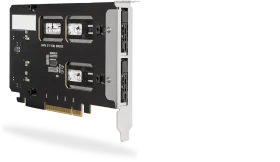 Icy Dock ToughArmor MB842MP-B, PCIe -> M.2 PCIe