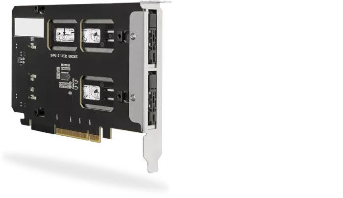 Icy Dock ToughArmor MB842MP-B, PCIe -> M.2 PCIe