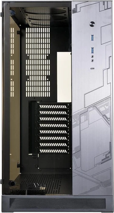 Lian Li O11 ROG Edition, Glasfenster