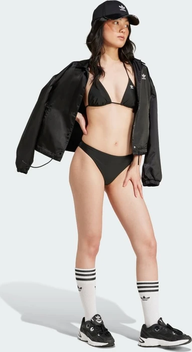 adidas Adicolor Bikini-Oberteil schwarz (Damen)