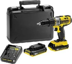 Stanley FatMax SFMCD725D2K Akku-Bohrschrauber inkl. Koffer + 2 Akkus 2.0Ah