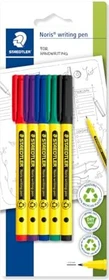 Staedtler Noris writing pen 307 0.3mm rot/violett/blau/grün/schwarz, 5er-Pack
