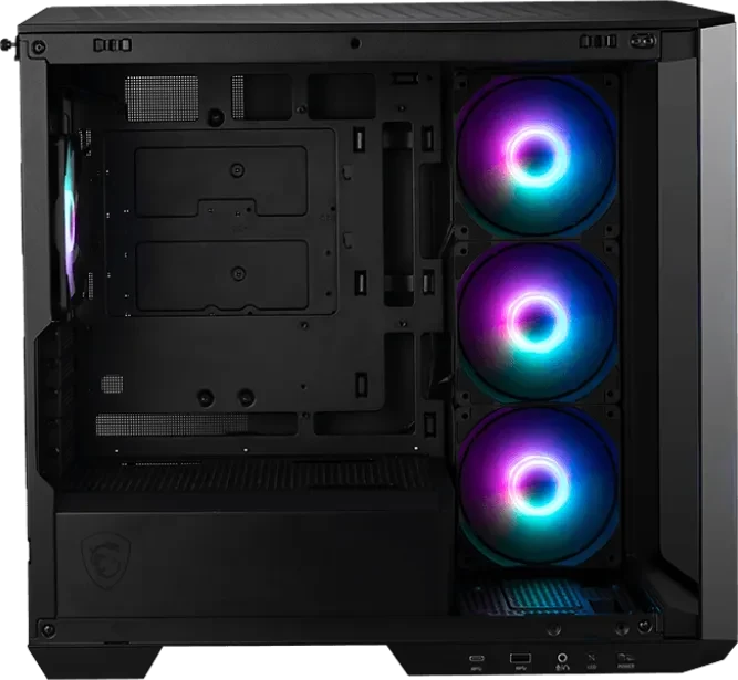 MSI MAG PANO M100R PZ Black, schwarz, Glasfenster