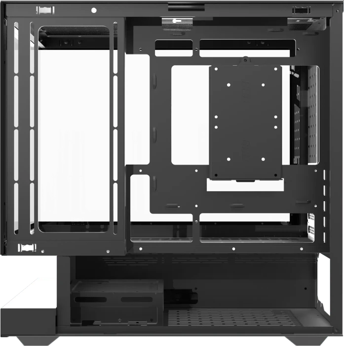 DarkFlash Floatron F1 Black, inkl. 6x Lüfter, Glasfenster