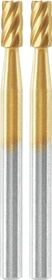 Dremel 194DM MAX Graviermesser-Fräser, (D)3.2x39mm, 2 Stück