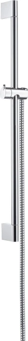 Hansgrohe Unica Brausestange Crometta 65cm mit Metaflex Brauseschlauch 160cm chrom