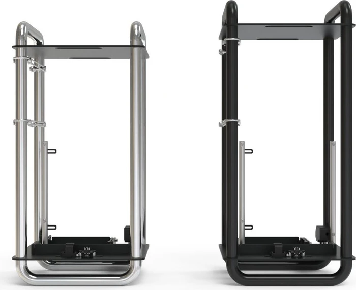 Streacom DA6 Open Frame, schwarz, Mini-ITX