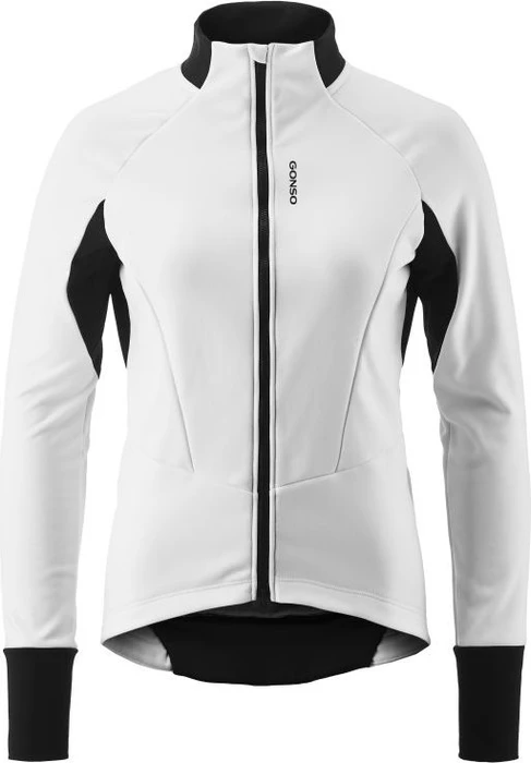 Gonso Road Softshell 2 Fahrradjacke weiß (Damen)