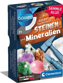 Clementoni Galileo Auf der Suche nach Steinen und Mineralien