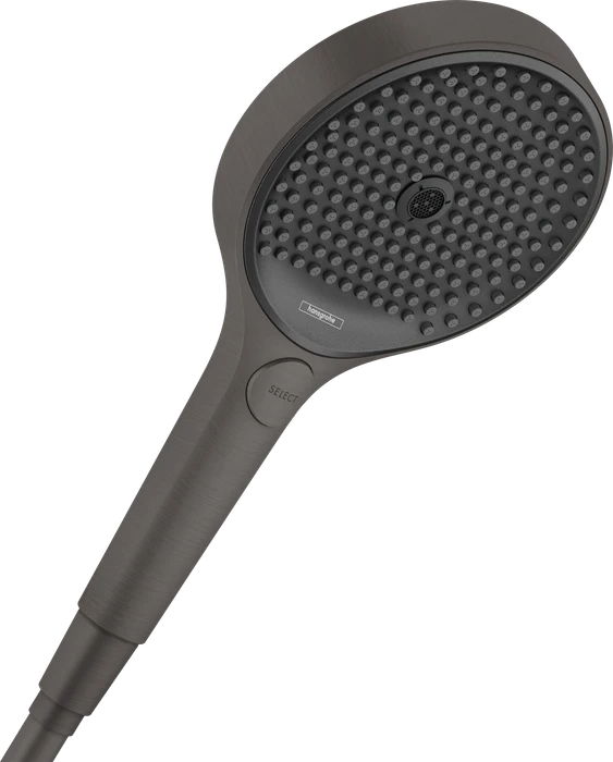 Hansgrohe Axor Rainfinity Handbrause 130 3jet EcoSmart brushed black chrome