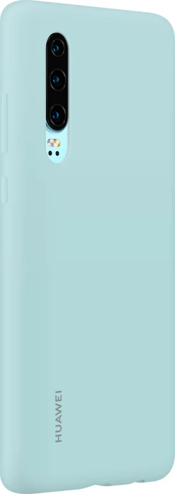 Huawei Silicone Car Case für P30 hellblau