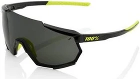 100% Racetrap 3.0 gloss black/smoke lens