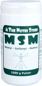 The Nutri Store MSM 100% rein Methyl-Sulfonyl-Methan Pulver, 1.00kg