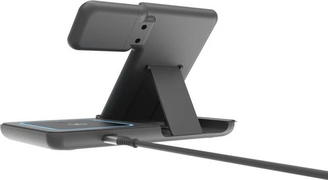 Gembird 3-in-1 Faltbare Ladestation Apple Watch 15W schwarz
