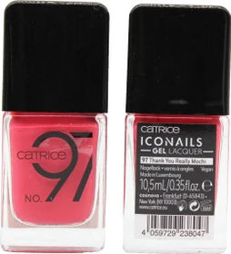 Catrice ICONails Gel Lacquer Nagellack 97 Thank You Really Mochi, 10ml
