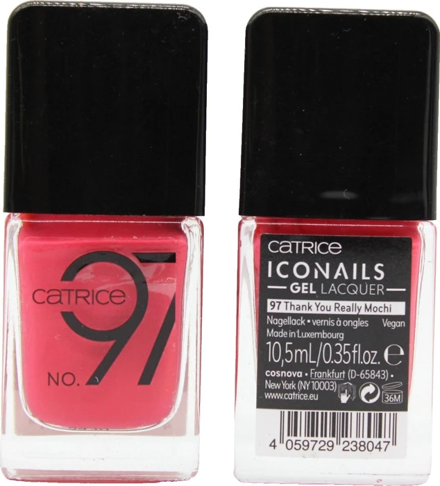 Catrice ICONails Gel Lacquer Nagellack 97 Thank You Really Mochi, 10ml