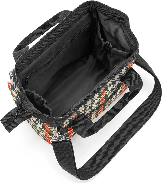 Reisenthel allrounder cross Umhängetasche glencheck red