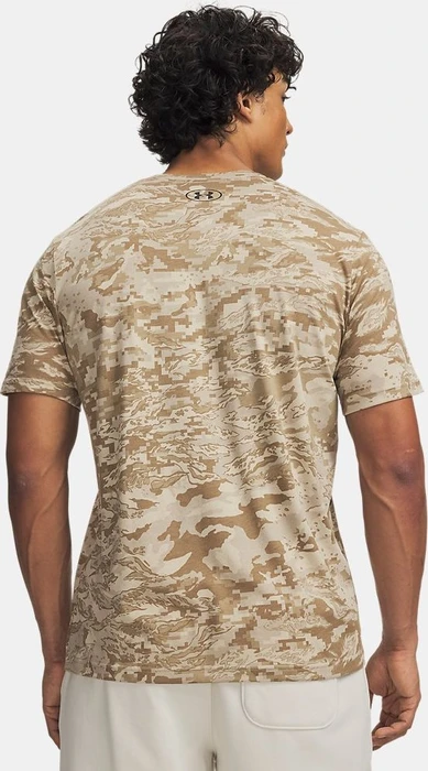 Under Armour ABC Camo Funktionsshirt kurzarm city khaki/black (Herren)