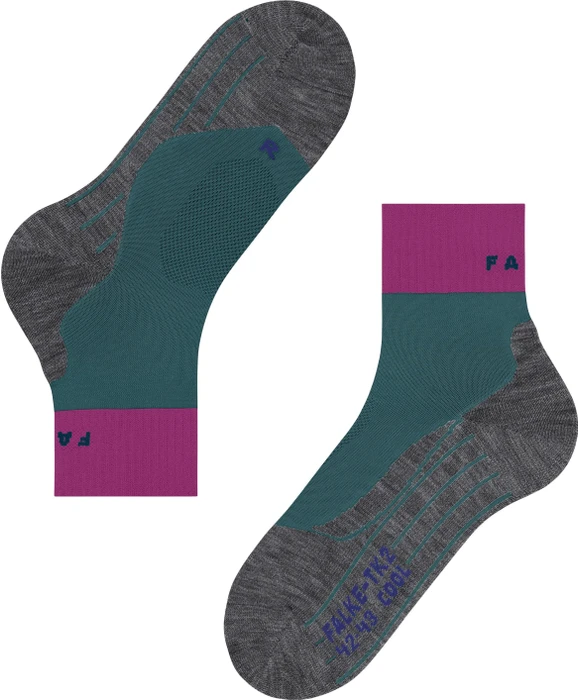 Falke TK2 Explore Cool Short Wandersocken peacock (Damen)