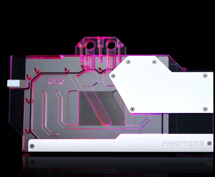 Phanteks Glacier G40 MSI, RTX 4090 Suprim & Gaming weiß, mit Backplate