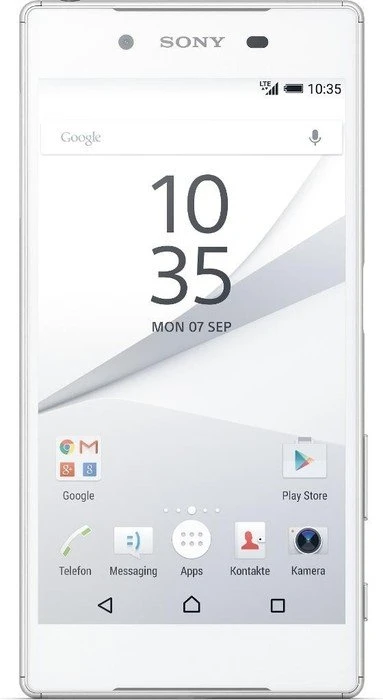 Sony Xperia Z5 silber/weiß
